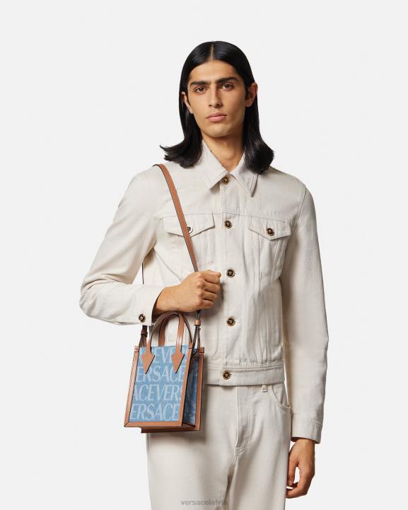 zils somas Versace 806B1495 vīriešiem visa crossbody soma