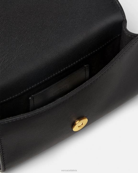 melns somas Versace 806B1470 vīriešiem medusa biggie jostas soma