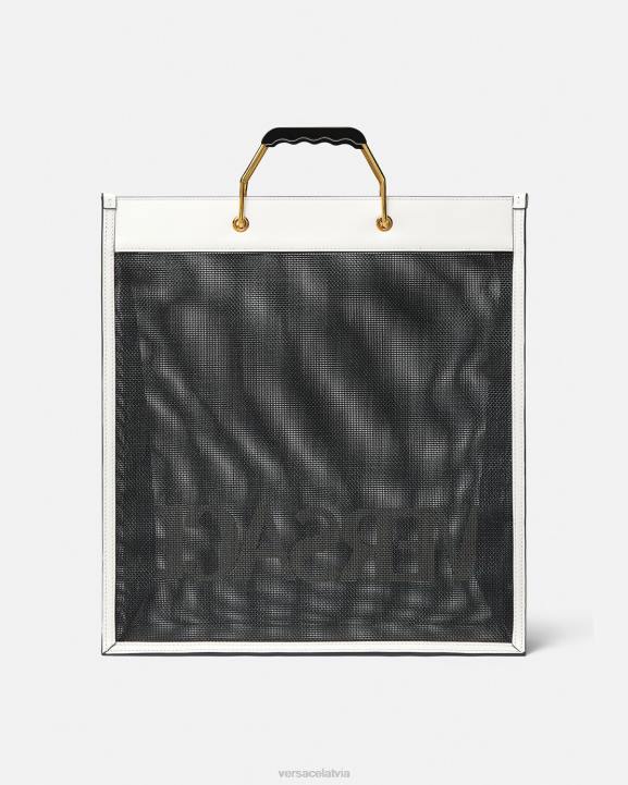 melns balts somas Versace 806B1508 vīriešiem pircēja soma