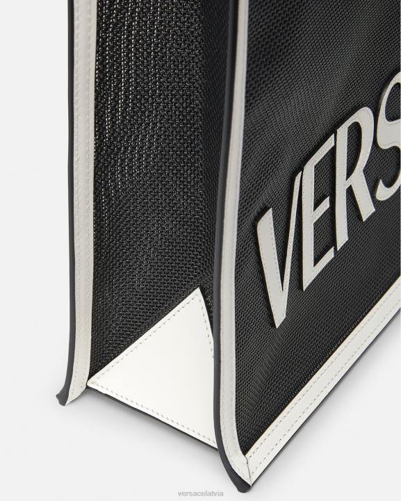 melns balts somas Versace 806B1508 vīriešiem pircēja soma